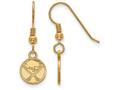 Sterling Silver Gp Nhl Logoart Buffalo Sabres Extra Small Dangle Earrings