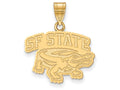 Logoart Sterling Silver Gp San Francisco State University Medium Pendant
