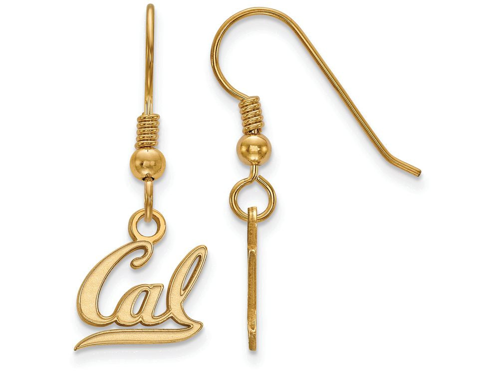 Logoart Sterling Silver Gp U Of California Berkeley Extra Small Dangle Earrings