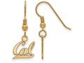 Logoart Sterling Silver Gp U Of California Berkeley Extra Small Dangle Earrings