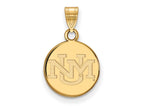 Logoart Sterling Silver Gp University Of New Mexico Small Pendant