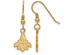 Logoart Sterling Silver Gp University Of New Orleans Small Dangle Earrings