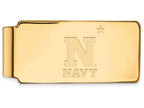 Logoart Sterling Silver Gp Navy Money Clip