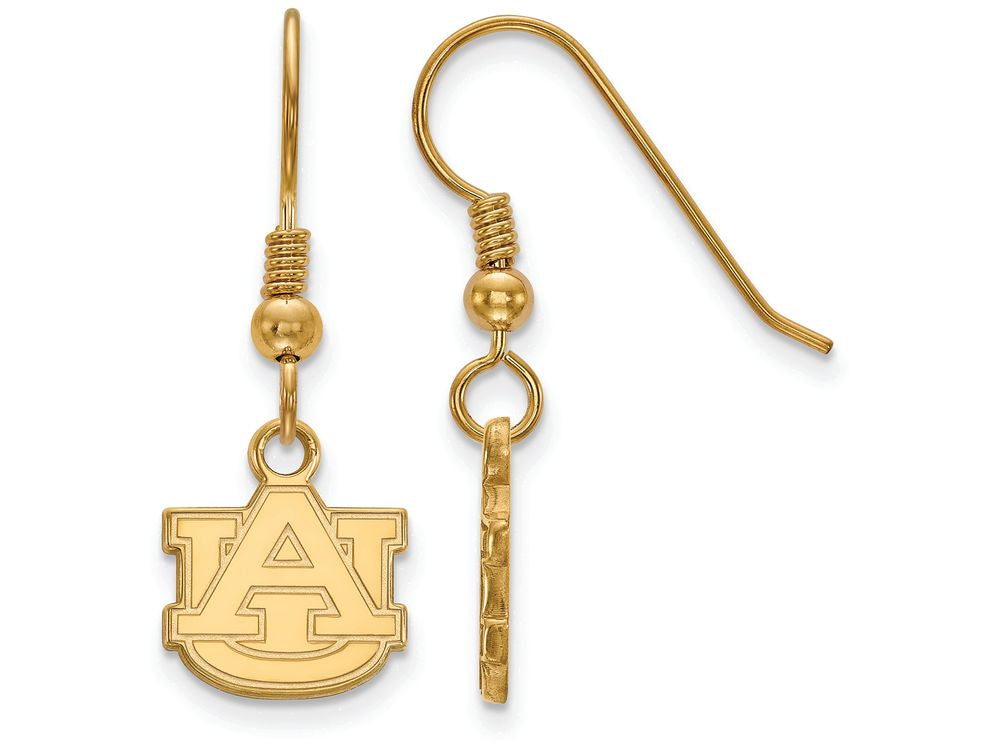 Logoart Sterling Silver Gp Auburn University Extra Small Dangle Earrings