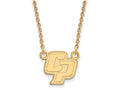 Logoart Sterling Silver Gp California Polytechnic State University Small Pendant Necklace