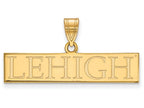 Logoart Sterling Silver Gp Lehigh University Large Pendant