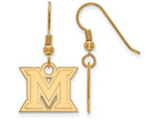 Logoart Sterling Silver Gp Miami University Small Dangle Earrings