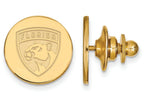Sterling Silver Gp Nhl Logoart Florida Panthers Lapel Pin