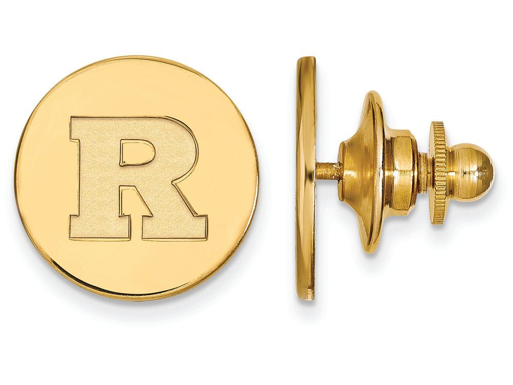 Logoart Sterling Silver Gp Rutgers Lapel Pin