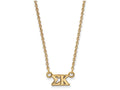 Logoart Sterling Silver Gp Sigma Kappa Extra Small Pendant Necklace
