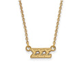 Logoart Sterling Silver Gp Sigma Sigma Sigma Extra Small Pendant Necklace