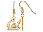 Logoart Sterling Silver Gp U Of California Berkeley Small Dangle Earrings