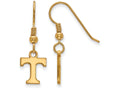 Logoart Sterling Silver Gp University Of Tennessee Extra Small Dangle Earrings