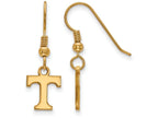 Logoart Sterling Silver Gp University Of Tennessee Extra Small Dangle Earrings