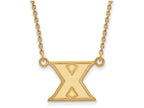 Logoart Sterling Silver Gp Xavier University Small Pendant Necklace