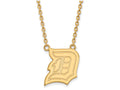 Logoart Sterling Silver Gp Duquesne University Large Pendant Necklace