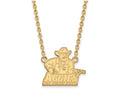 Logoart Sterling Silver Gp New Mexico State U Large Pendant Necklace