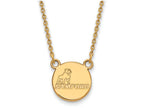 Logoart Sterling Silver Gp Samford University Small Pendant Necklace