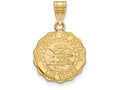 Logoart Sterling Silver Gp U Of Nevada Las Vegas Medium Crest Pendant