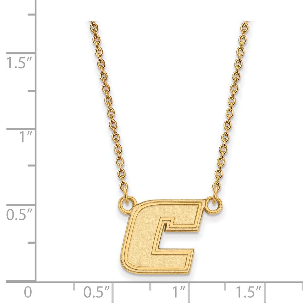 Logoart Sterling Silver Gp The U Of Tenn At Chattanooga Small Pendant Necklace