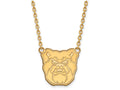 Logoart Sterling Silver Gp Butler University Large Pendant Necklace