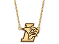 Logoart Sterling Silver Gp Lehigh University Large Enamel Pendant Necklace