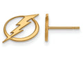 Sterling Silver Gp Nhl Logoart Tampa Bay Lightning Extra Small Post Earrings