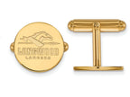 Logoart Sterling Silver Gp Longwood University Cuff Link