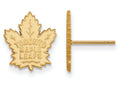 Sterling Silver Gp Nhl Logoart Toronto Maple Leafs Small Post Earrings