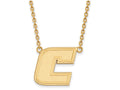 Logoart Sterling Silver Gp The U Of Tenn At Chattanooga Large  Pendant Necklace