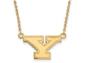 Logoart Sterling Silver Gp Youngstown State U Small Pendant Necklace
