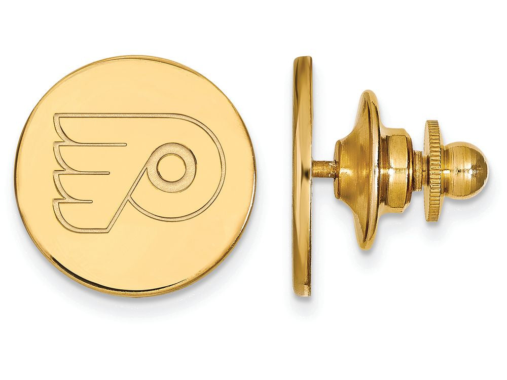 Sterling Silver Gp Nhl Logoart Philadelphia Flyers Lapel Pin