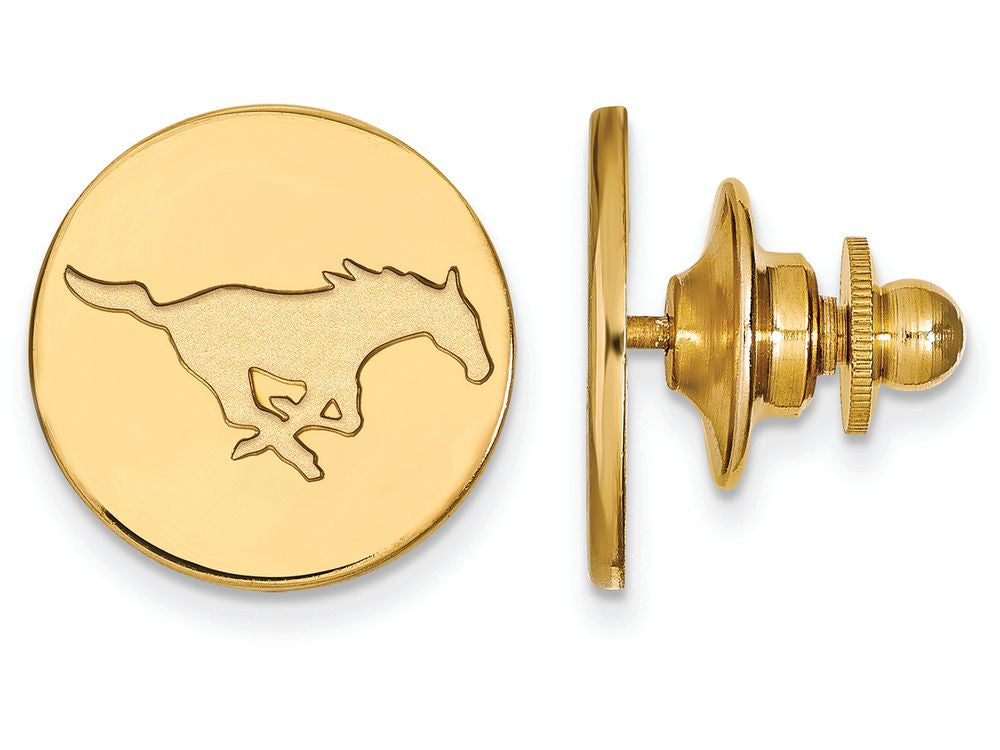 Logoart Sterling Silver Gp Southern Methodist University Tie Tac