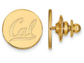 Logoart Sterling Silver Gp University Of California Berkeley Lapel Pin