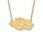 Logoart Sterling Silver Gp U Of New Mexico Large Pendant Necklace