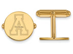 Logoart Sterling Silver Gp Appalachian State University Cuff Link