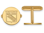 Sterling Silver Gp Nhl Logoart New York Rangers Cuff Links