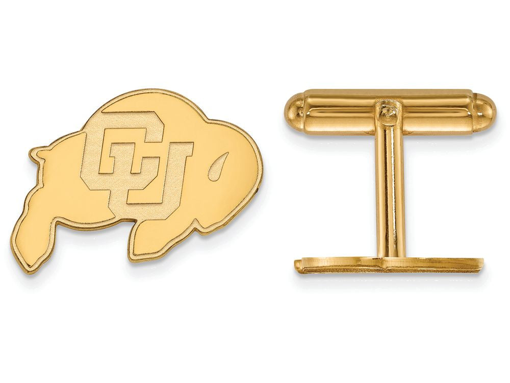 Logoart Sterling Silver Gp University Of Colorado Cuff Link
