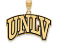Logoart Sterling Silver Gp U Of Nevada Las Vegas Large Enamel Pendant