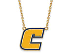 Logoart Sterling Silver Gp The U Of Tenn At Chattanooga Large  Enamel Pendant Nec