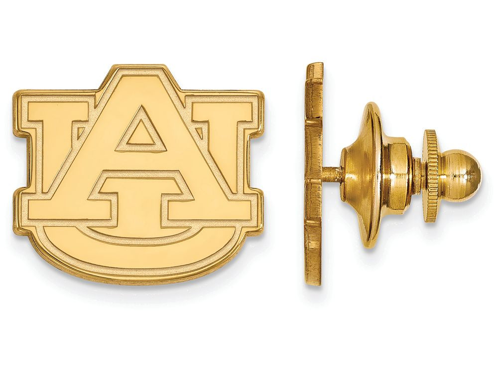 Logoart Sterling Silver Gp Auburn University Lapel Pin