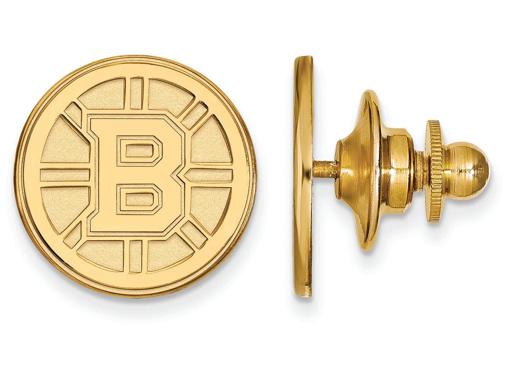 Sterling Silver Gp Nhl Logoart Boston Bruins Lapel Pin