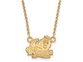 Logoart Sterling Silver Gp Old Dominion U Small Pendant Necklace