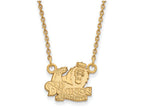 Logoart Sterling Silver Gp Old Dominion U Small Pendant Necklace