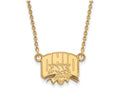 Logoart Sterling Silver Gp Ohio University Small Pendant Necklace