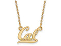 Logoart Sterling Silver Gp U Of California Berkeley Smpendant Necklace