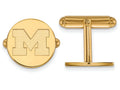 Logoart Sterling Silver Gp Michigan (univ Of) Cuff Link