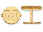 Logoart Sterling Silver Gp Michigan (univ Of) Cuff Link