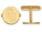 Logoart Sterling Silver Gp University Of Oklahoma Cuff Link