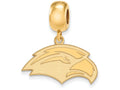 Logoart Sterling Silver Gp University Of Southern Mississippi Silver Small Dangle Bead